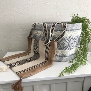 Boho Wool Crossbody Bag
